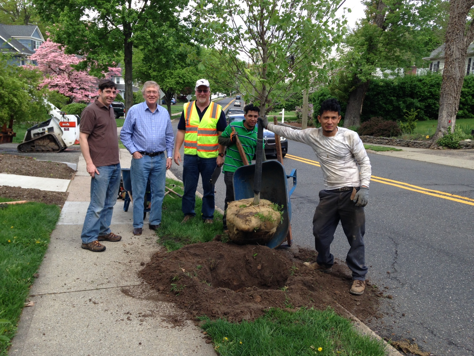 Participants of the Adopt-a-Tree Program